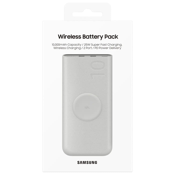 Batería Cargador Power Bank Inalámbrica Samsung 10.000mAh 25W EB-U2510