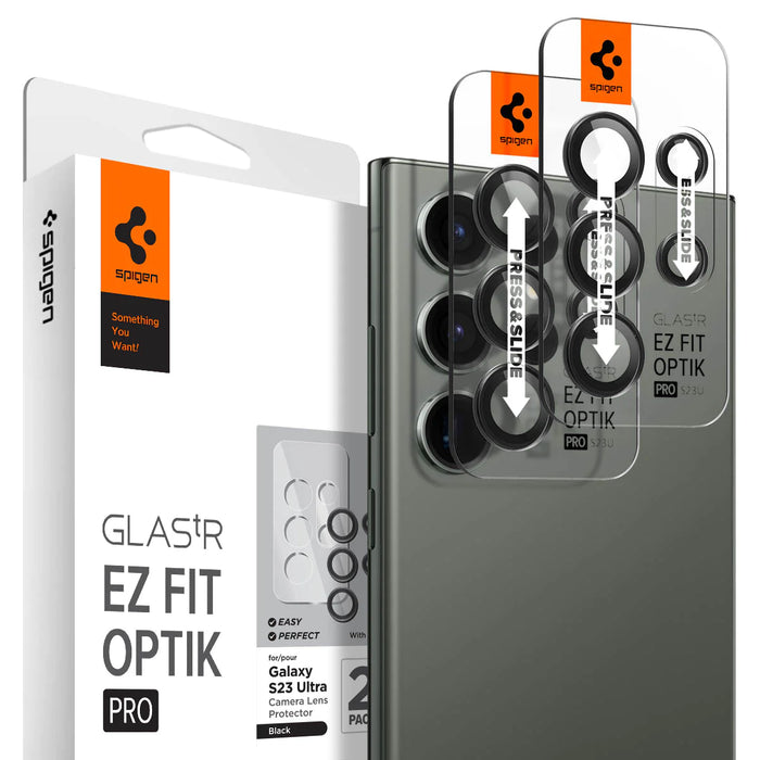 Vidrio Templado Spigen Glas.tr ez Fit iPhone 15 Pro Max Privacidad - Shop